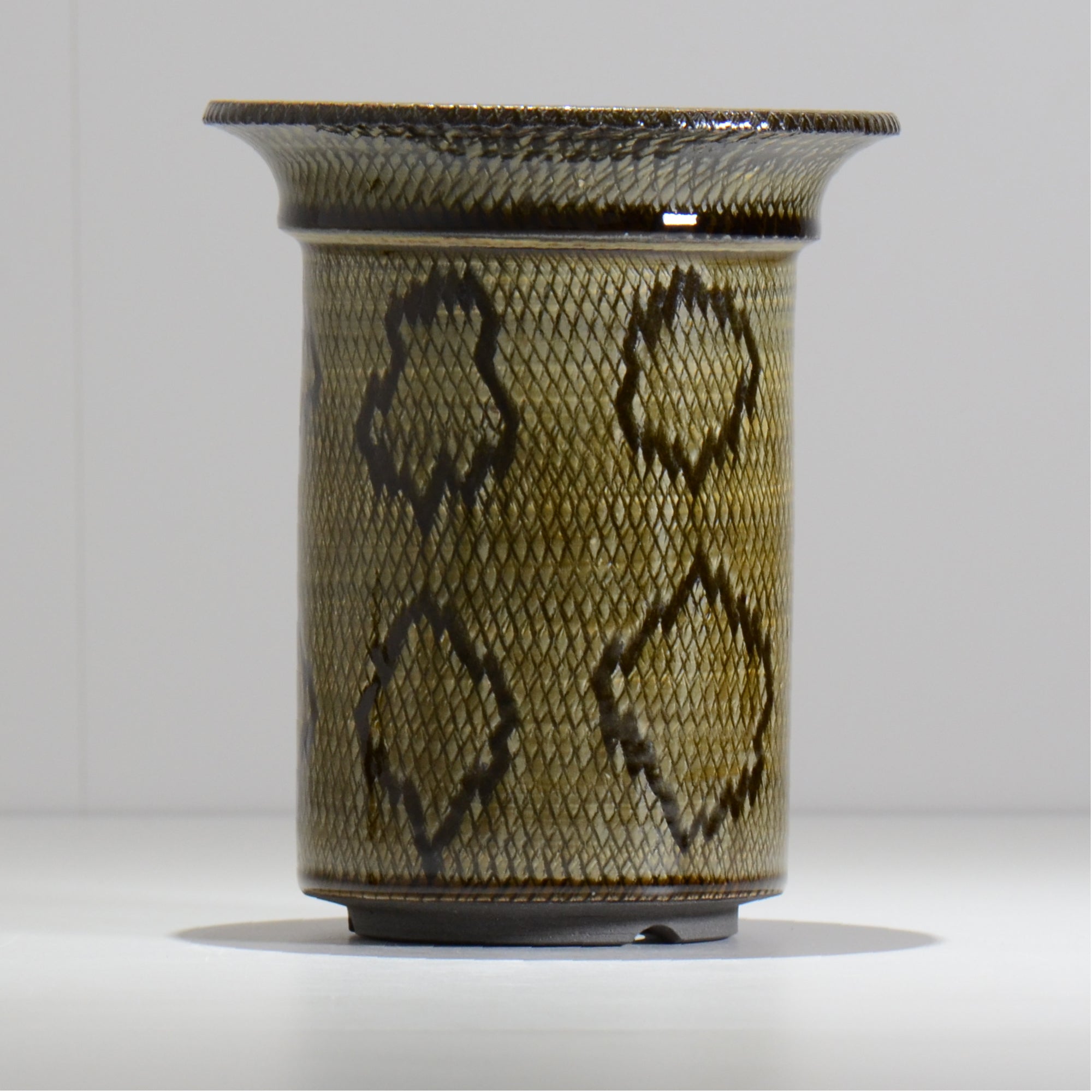 仲田唯希人 / SNAKE02 36/ 約φ15cm / 植木鉢