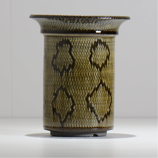 仲田唯希人 / SNAKE02 36/ 約φ15cm / 植木鉢