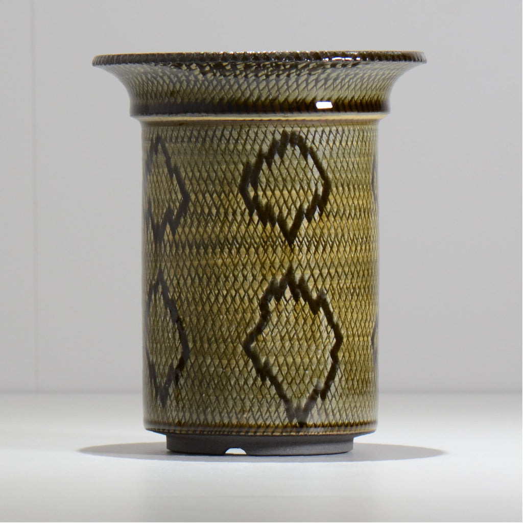 仲田唯希人 / SNAKE02 36/ 約φ15cm / 植木鉢