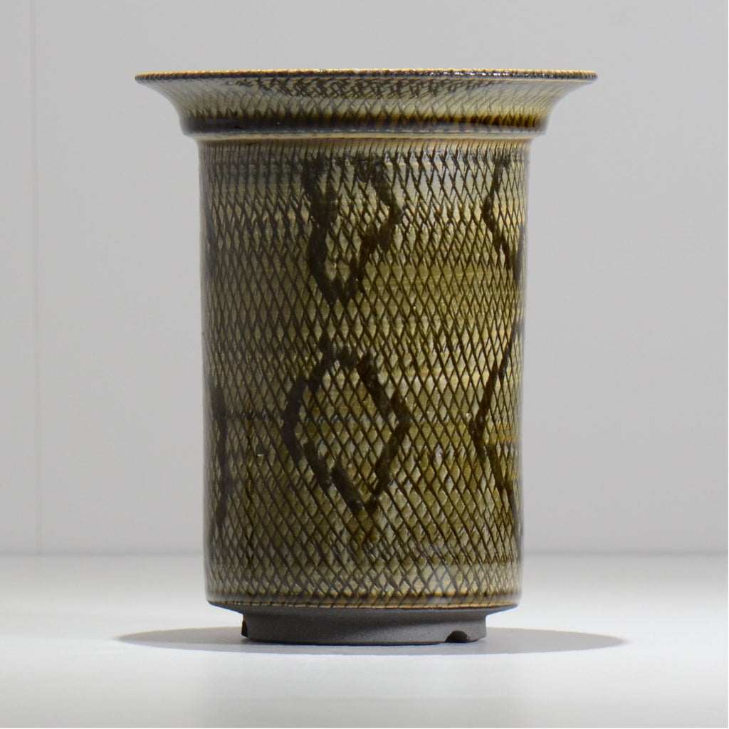 仲田唯希人 / SNAKE02 37/ 約φ14.9cm / 植木鉢