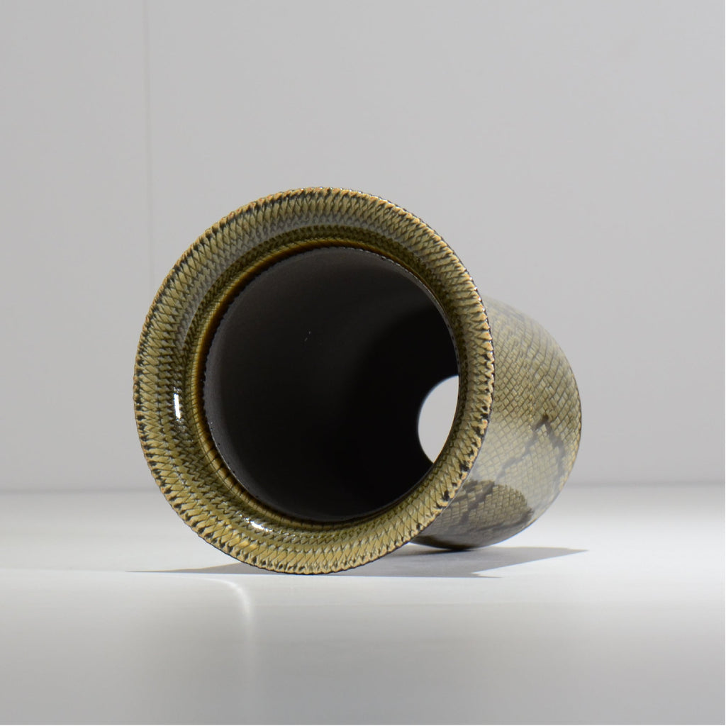 仲田唯希人 / SNAKE02 37/ 約φ14.9cm / 植木鉢