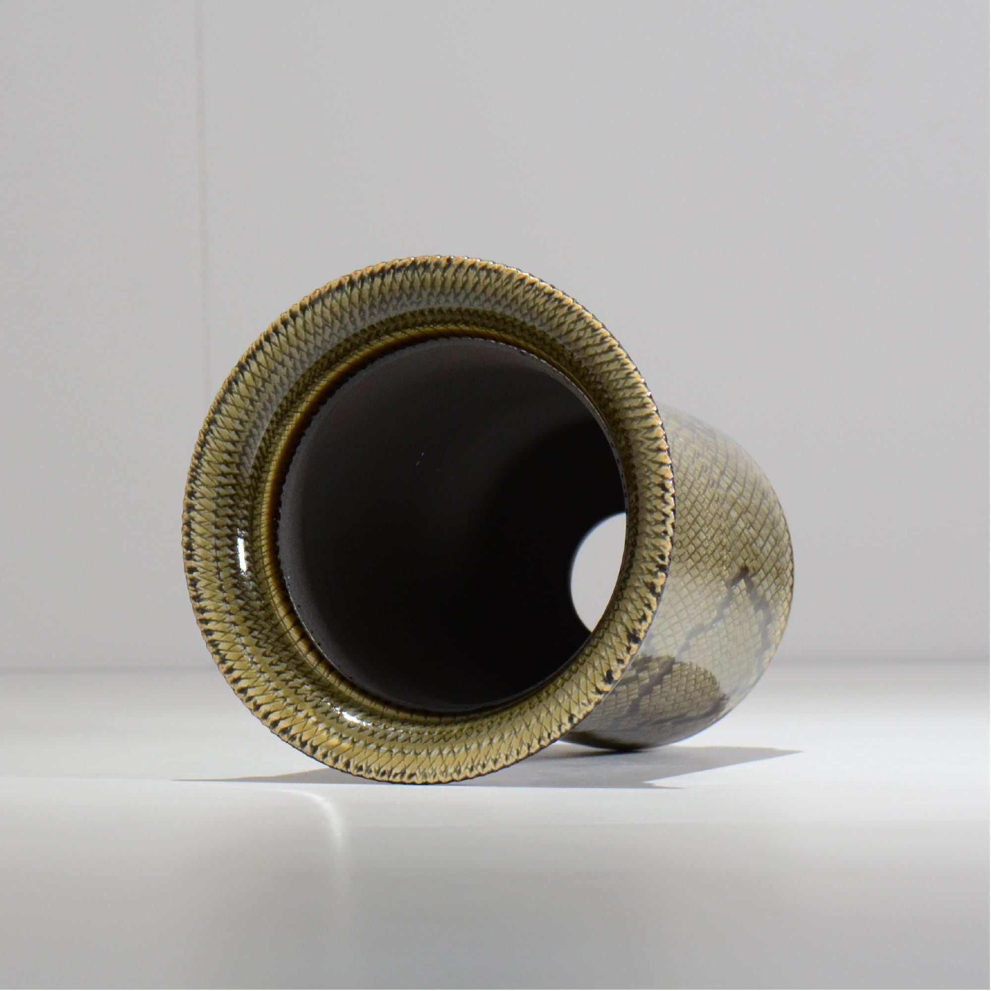仲田唯希人 / SNAKE02 37/ 約φ14.9cm / 植木鉢