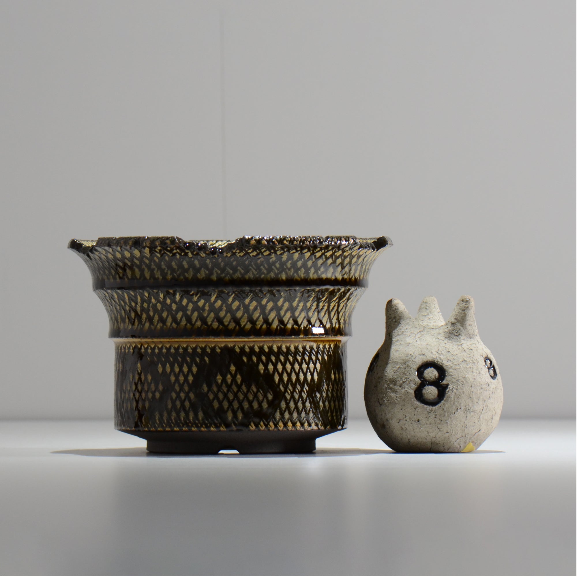 仲田唯希人 / SNAKE01_07 / 約φ18cm  / 植木鉢