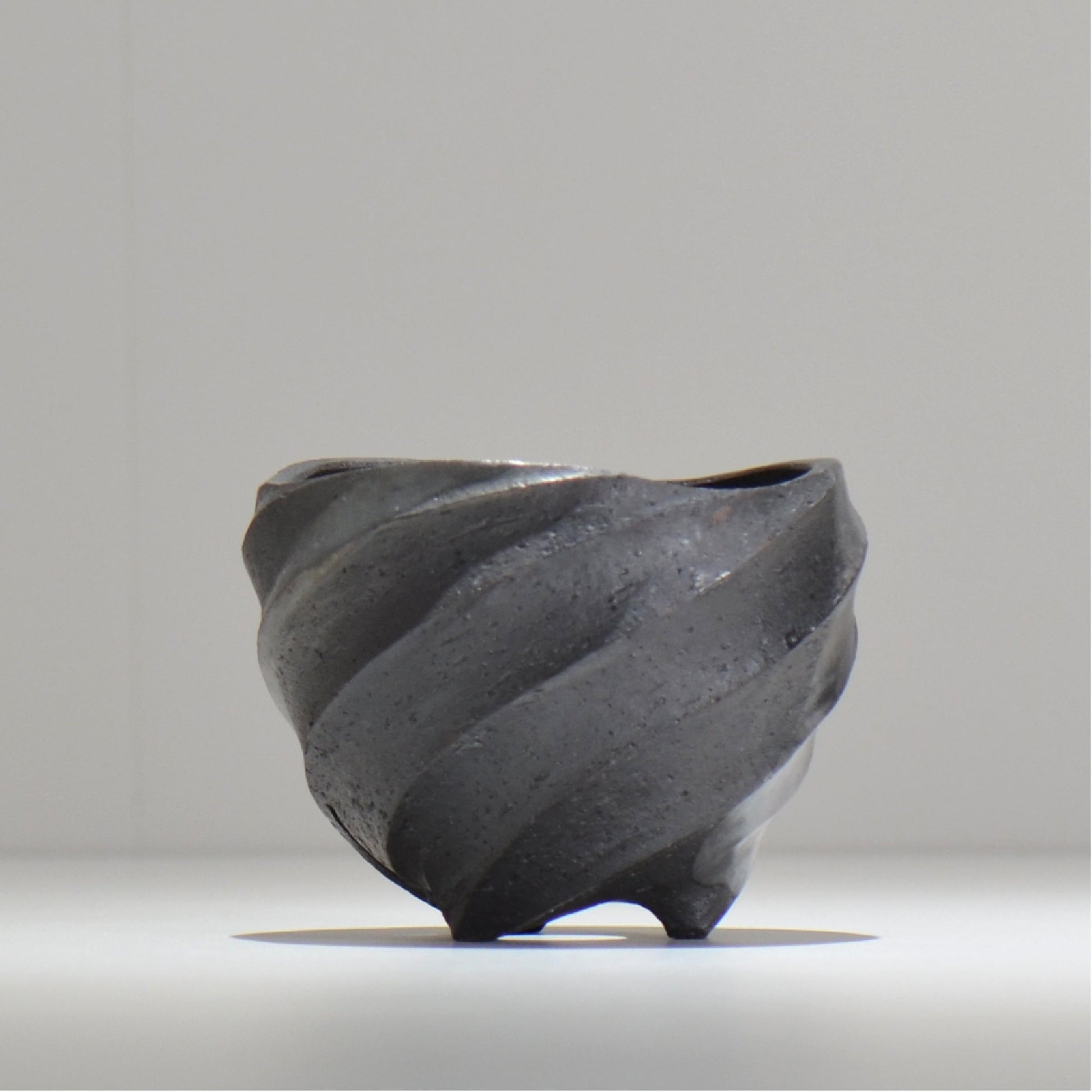 沖誠 / SPIIRAL_SILVER_05 / 約φ11.2cm  / 植木鉢