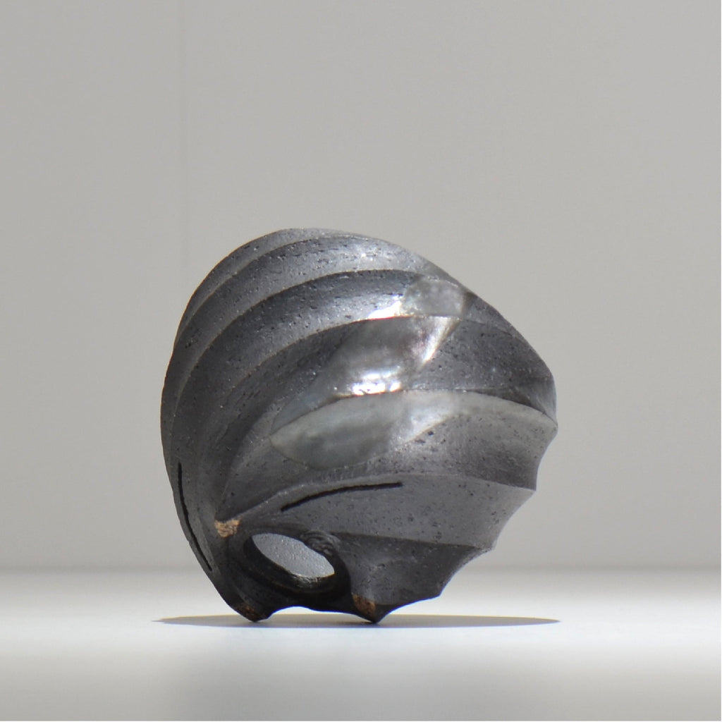 沖誠 / SPIIRAL_SILVER_05 / 約φ11.2cm  / 植木鉢