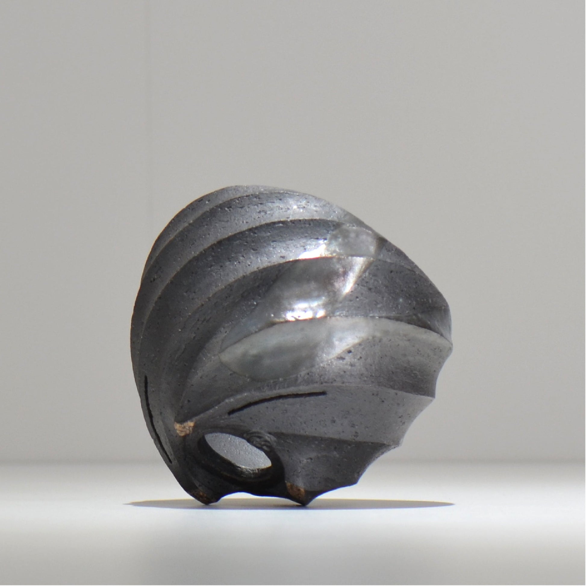 沖誠 / SPIIRAL_SILVER_05 / 約φ11.2cm  / 植木鉢