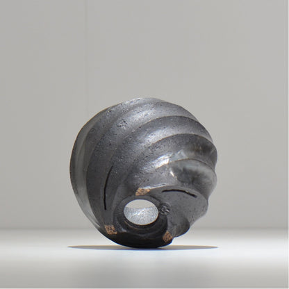 沖誠 / SPIIRAL_SILVER_05 / 約φ11.2cm  / 植木鉢