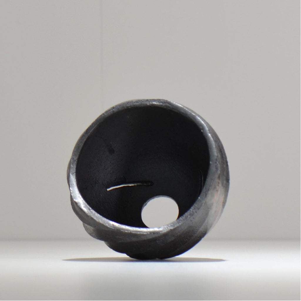 沖誠 / SPIIRAL_SILVER_06 / 約φ11.4cm  / 植木鉢