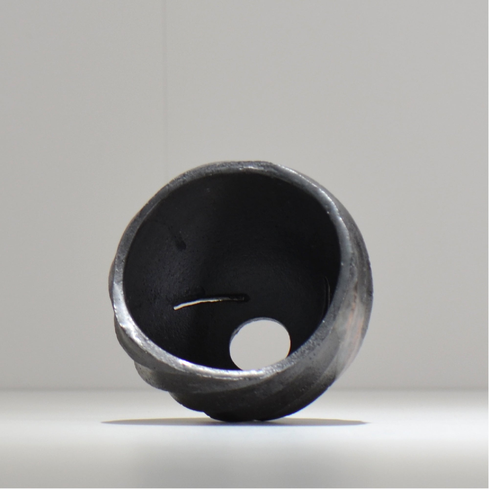 沖誠 / SPIIRAL_SILVER_06 / 約φ11.4cm  / 植木鉢