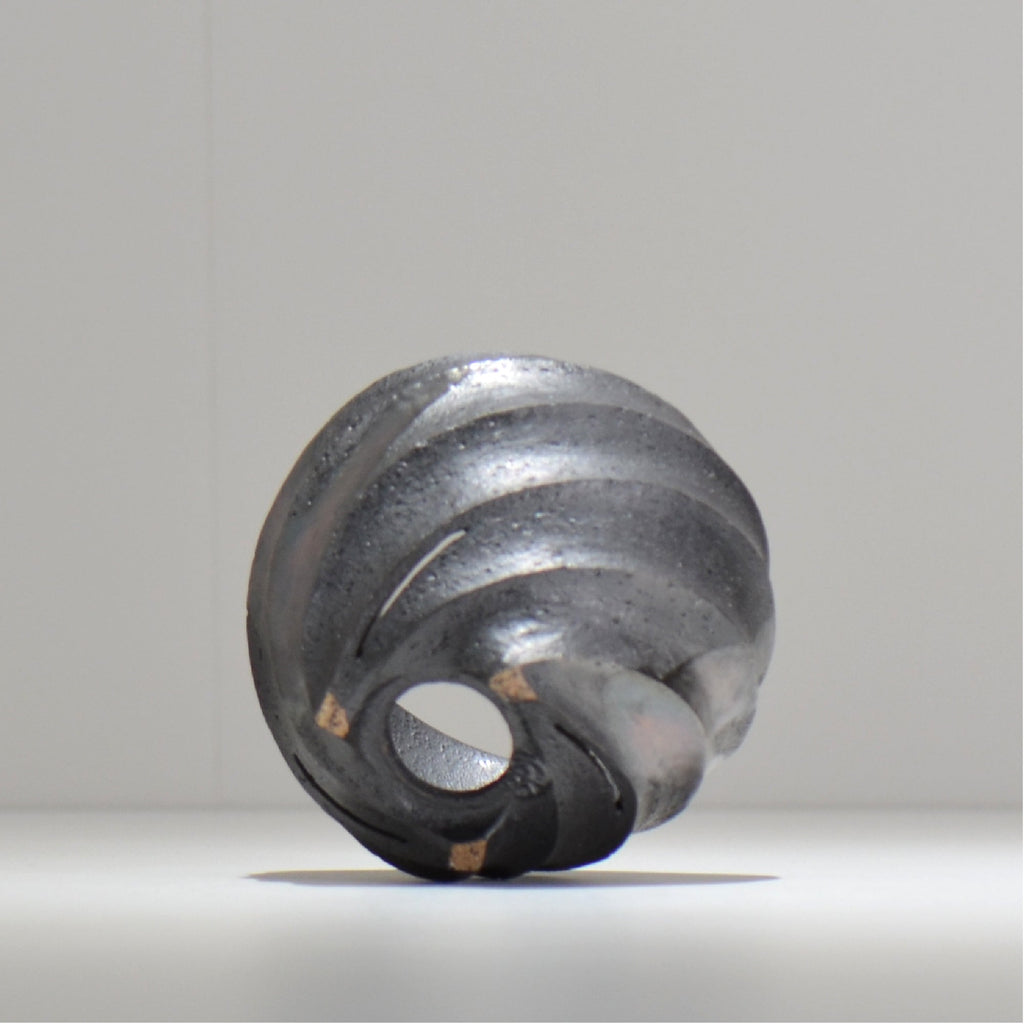 沖誠 / SPIIRAL_SILVER_06 / 約φ11.4cm  / 植木鉢