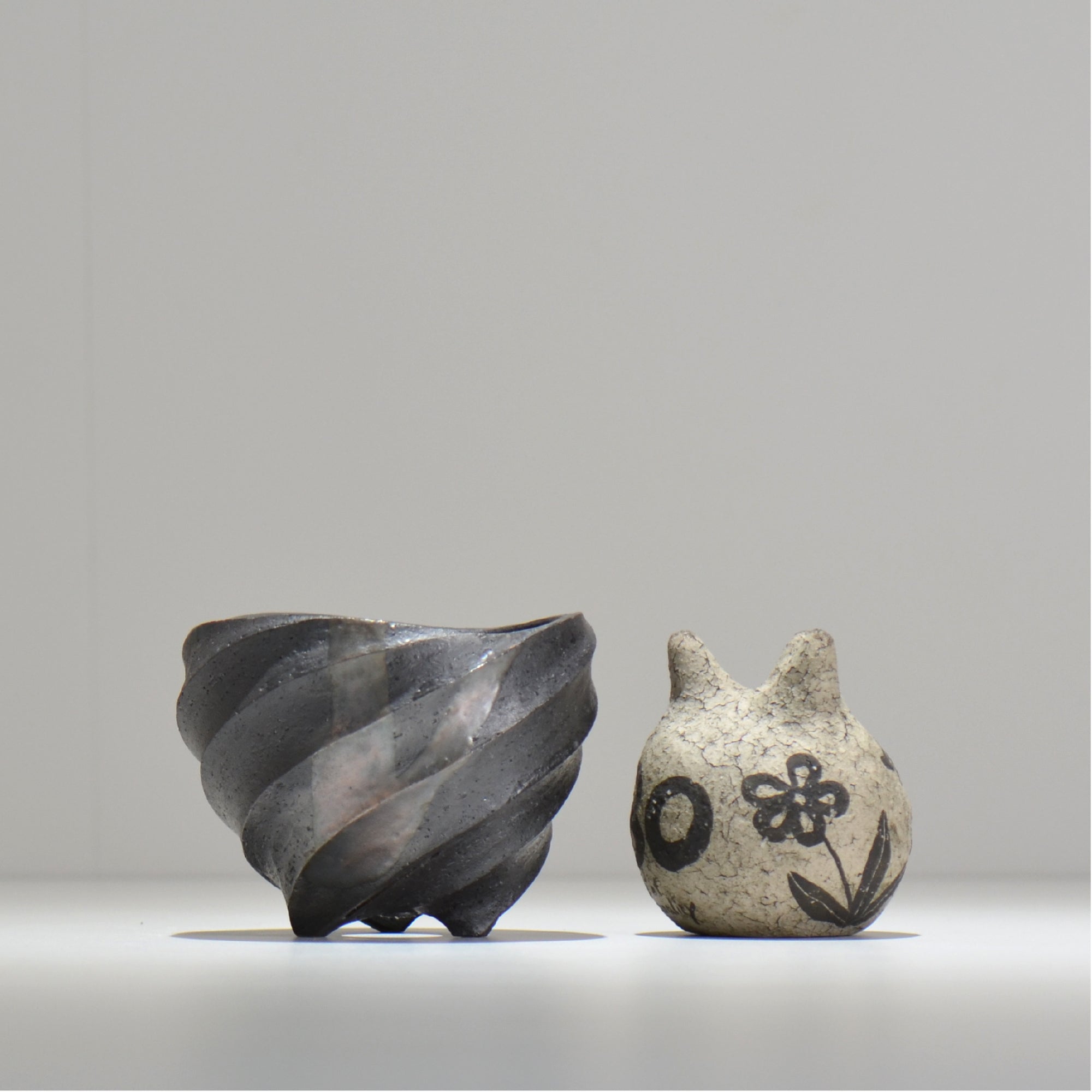 沖誠 / SPIIRAL_SILVER_06 / 約φ11.4cm  / 植木鉢