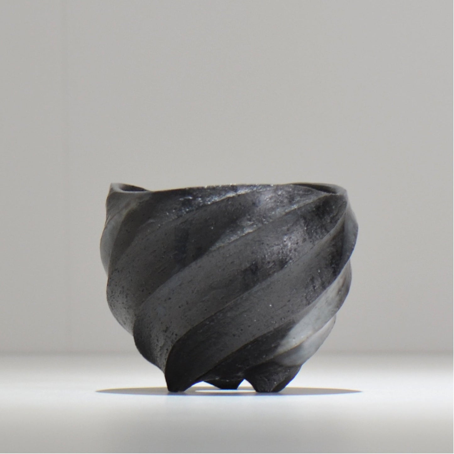 沖誠 / SPIIRAL_SILVER_07 / 約φ11.1cm  / 植木鉢