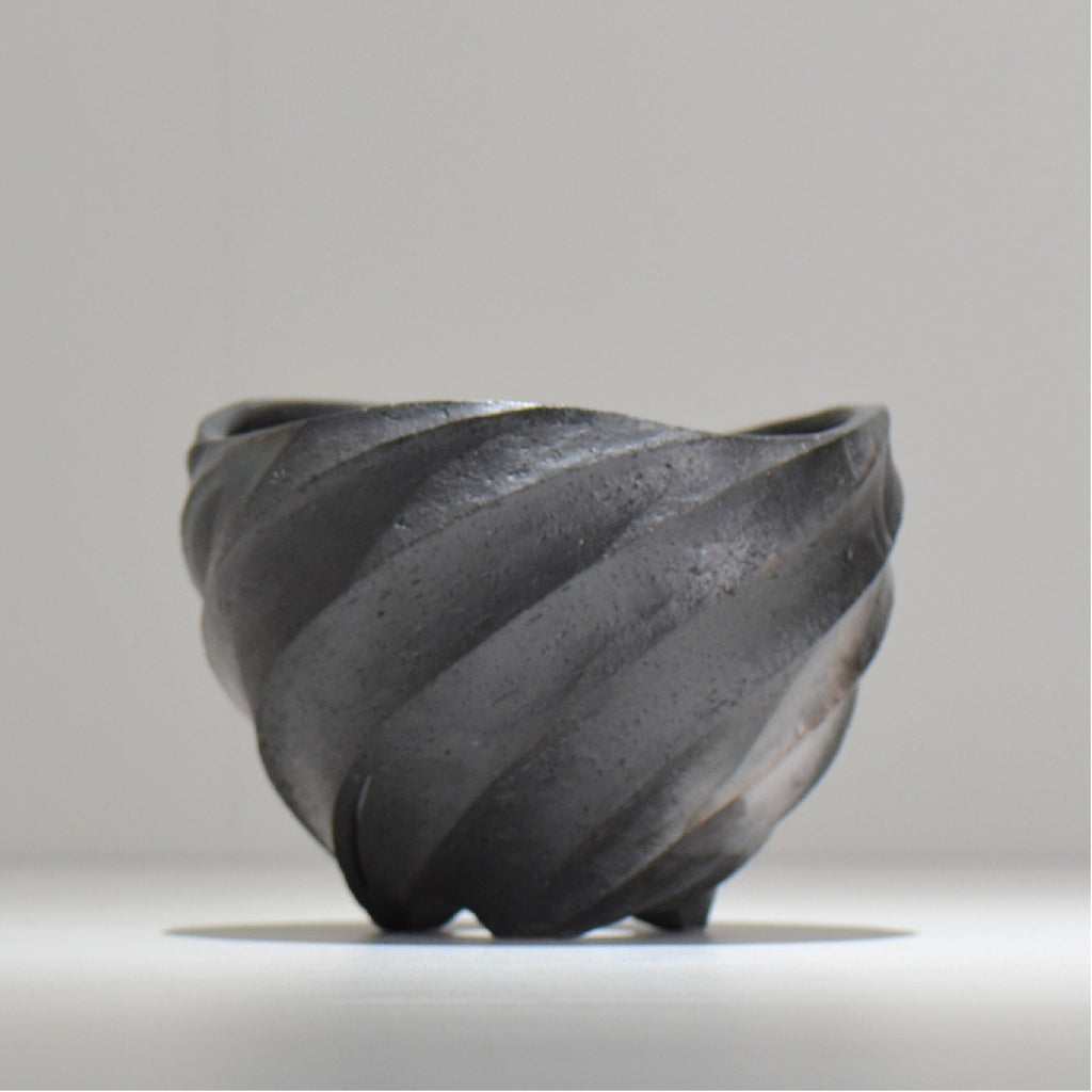 沖誠 / SPIIRAL_SILVER_13 / 約φ14.6cm  / 植木鉢