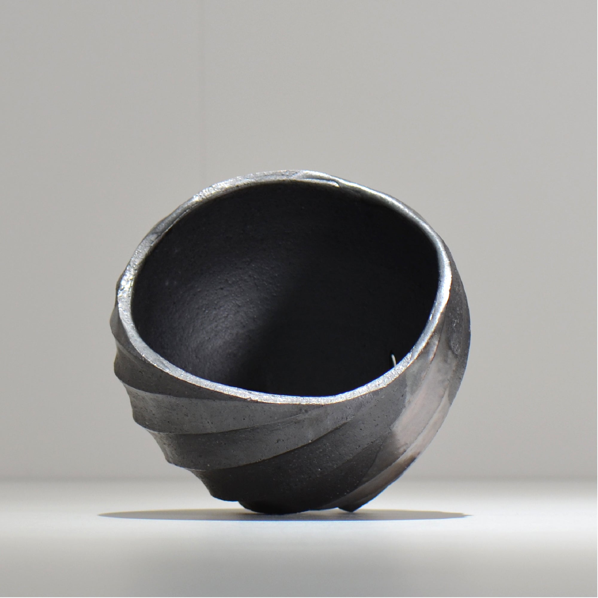 沖誠 / SPIIRAL_SILVER_14 / 約φ14.9cm  / 植木鉢