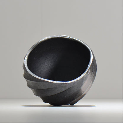 沖誠 / SPIIRAL_SILVER_14 / 約φ14.9cm  / 植木鉢