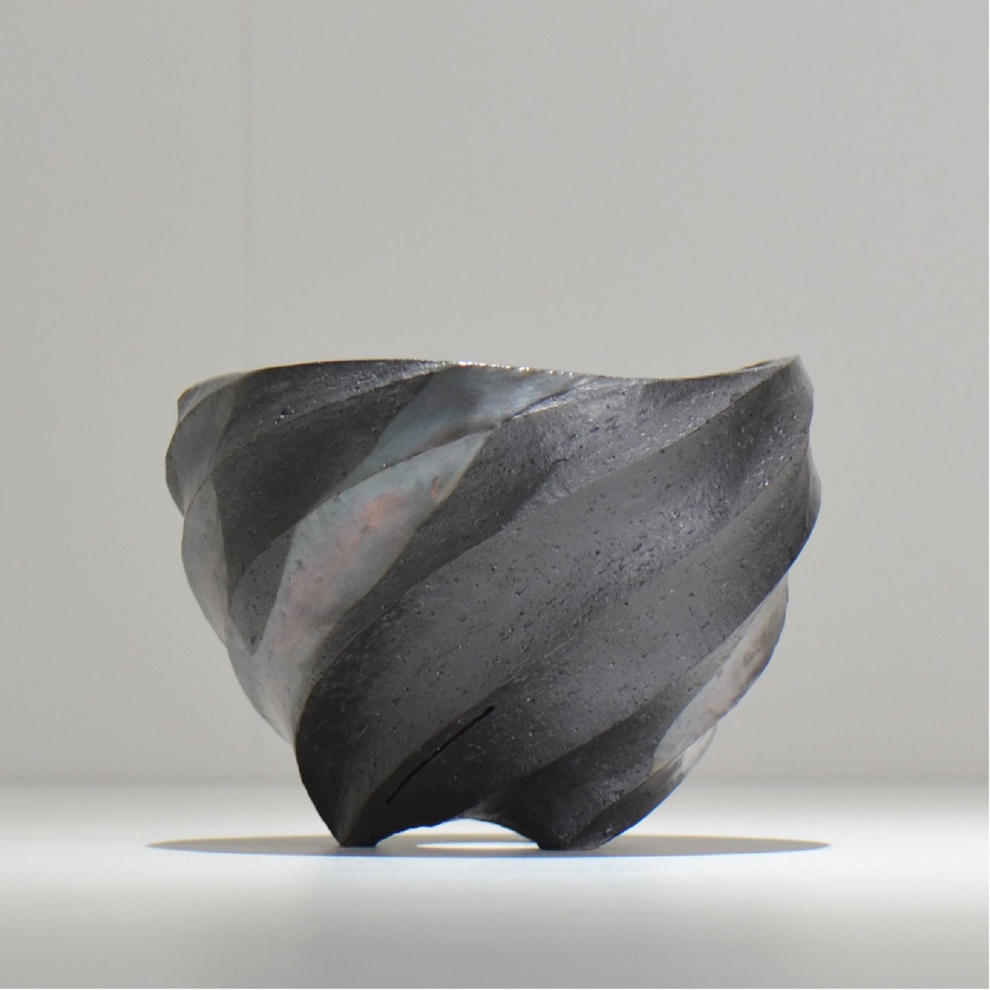 沖誠 / SPIIRAL_SILVER_16 / 約φ14.6cm  / 植木鉢