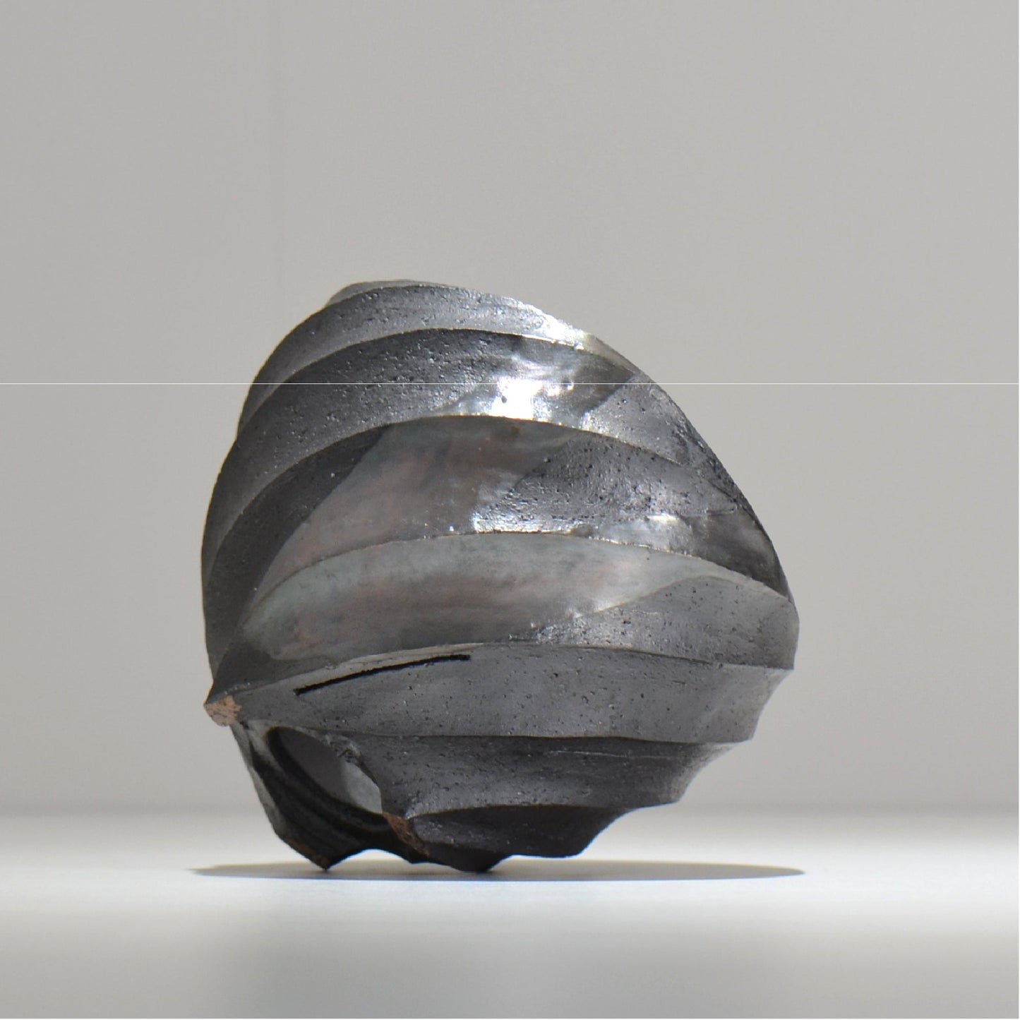 沖誠 / SPIIRAL_SILVER_16 / 約φ14.6cm  / 植木鉢