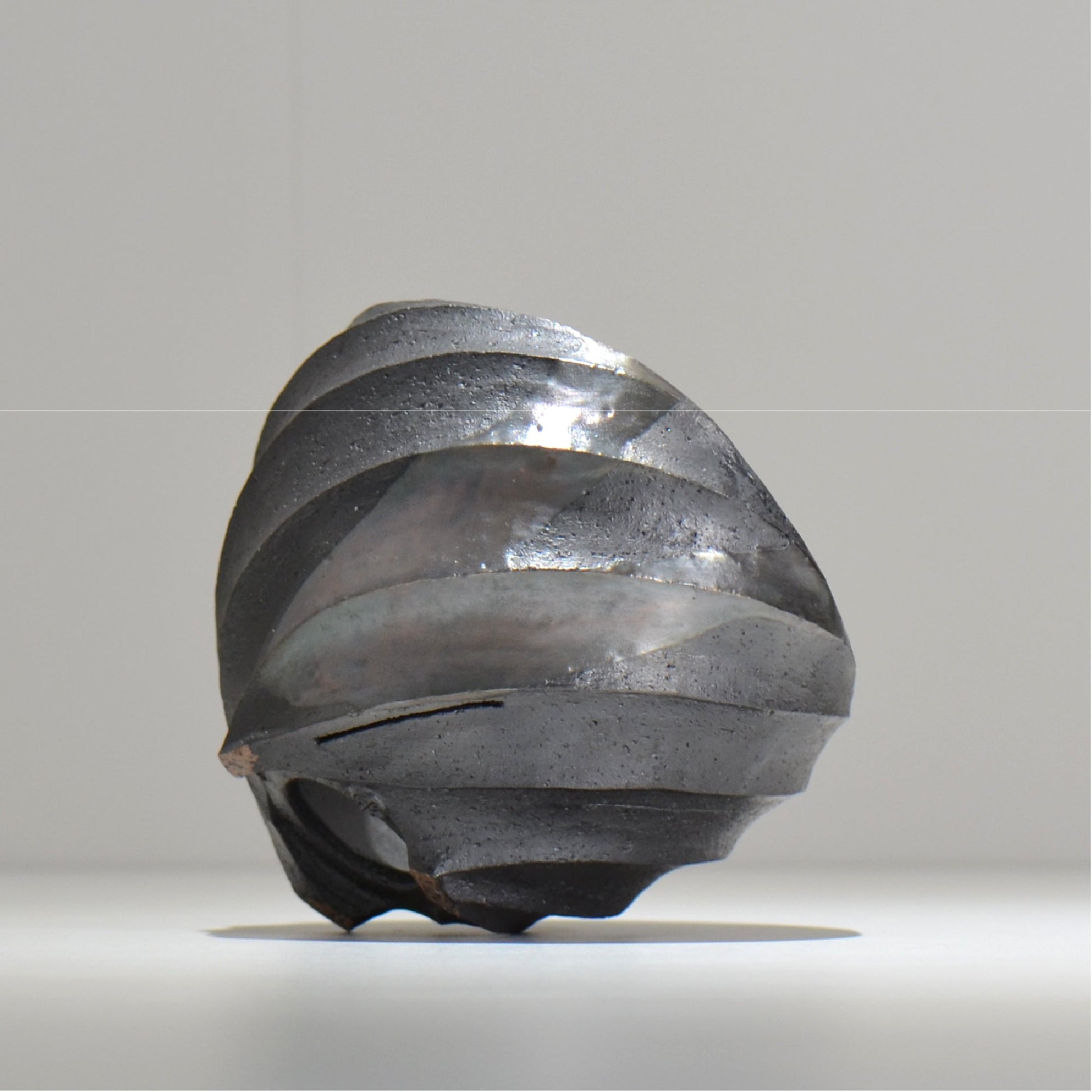 沖誠 / SPIIRAL_SILVER_16 / 約φ14.6cm  / 植木鉢