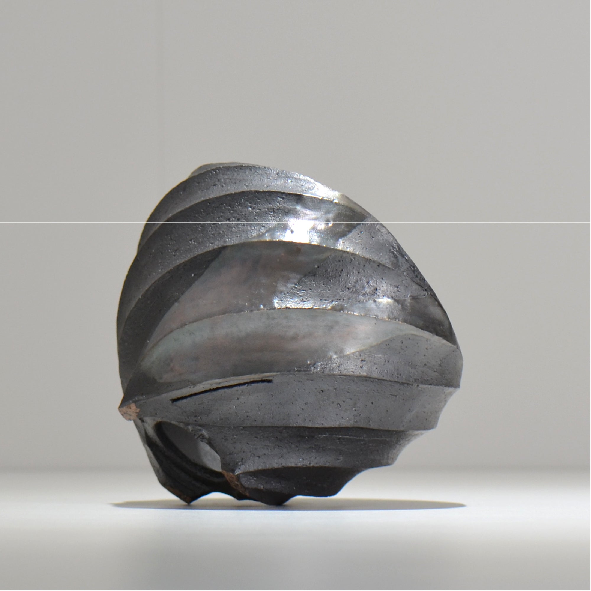 沖誠 / SPIIRAL_SILVER_16 / 約φ14.6cm  / 植木鉢