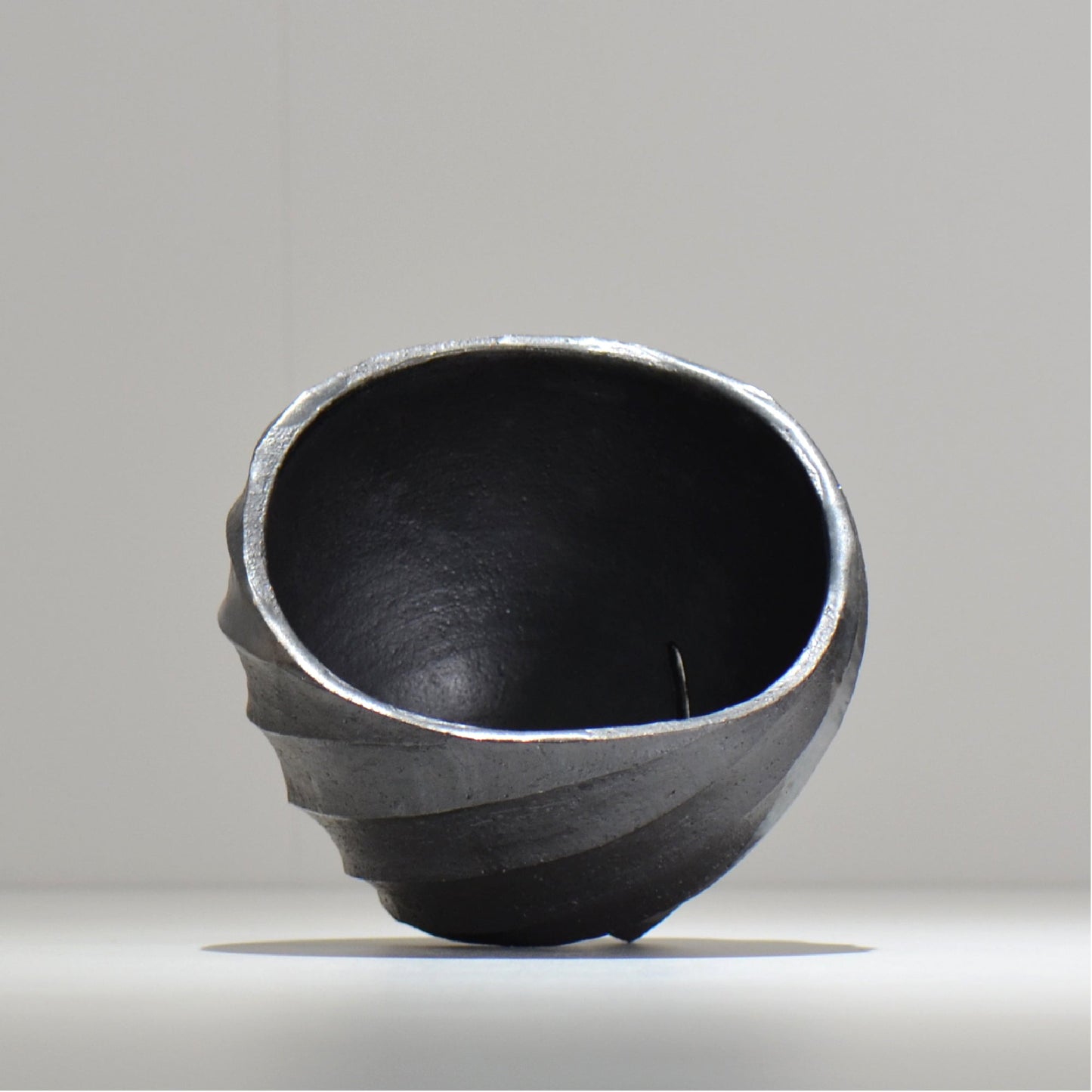沖誠 / SPIIRAL_SILVER_16 / 約φ14.6cm  / 植木鉢
