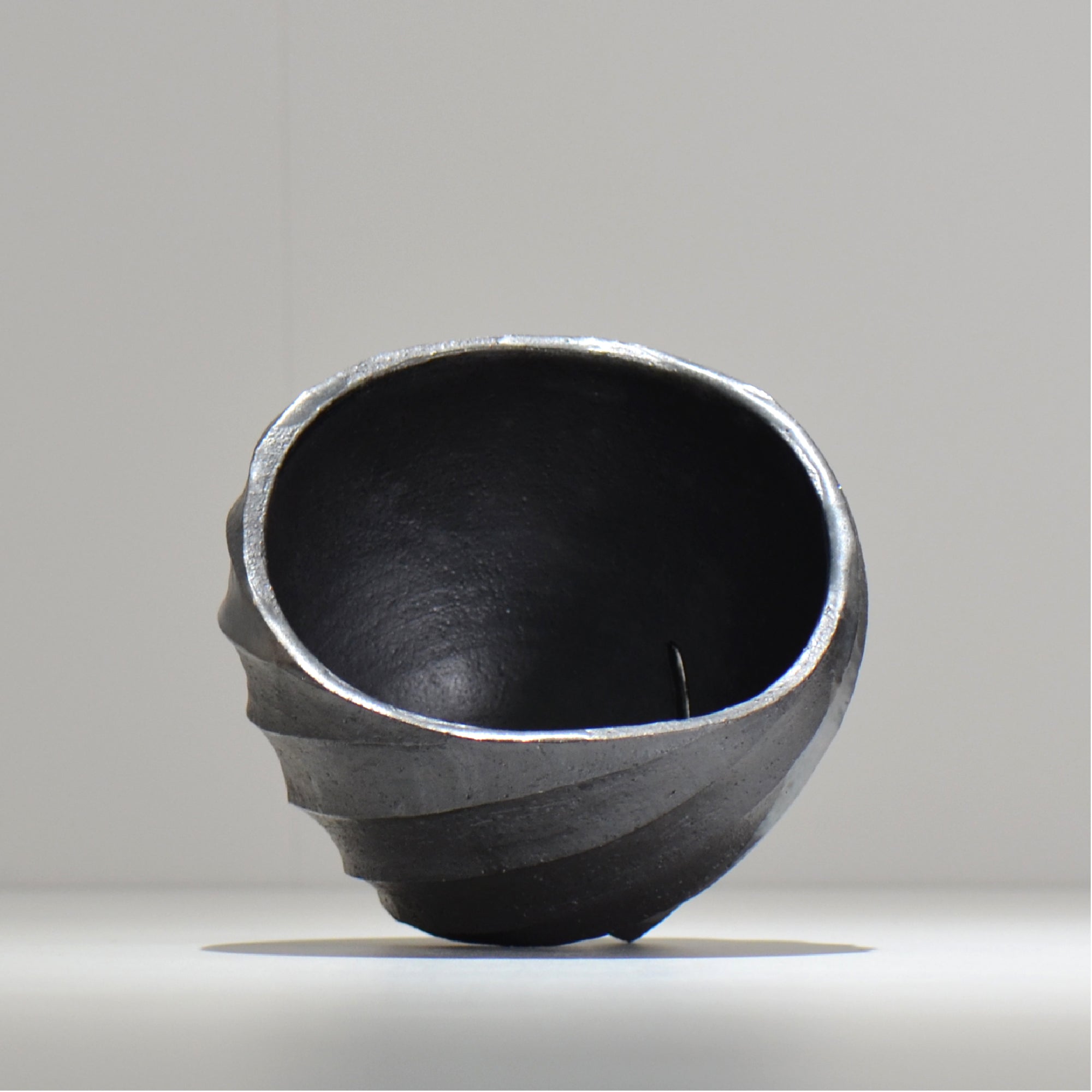 沖誠 / SPIIRAL_SILVER_16 / 約φ14.6cm  / 植木鉢