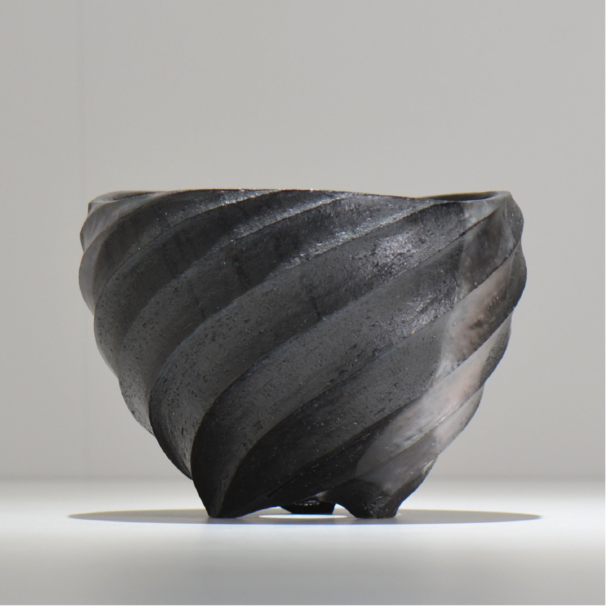 沖誠 / SPIIRAL_SILVER_18 / 約φ18.1cm  / 植木鉢