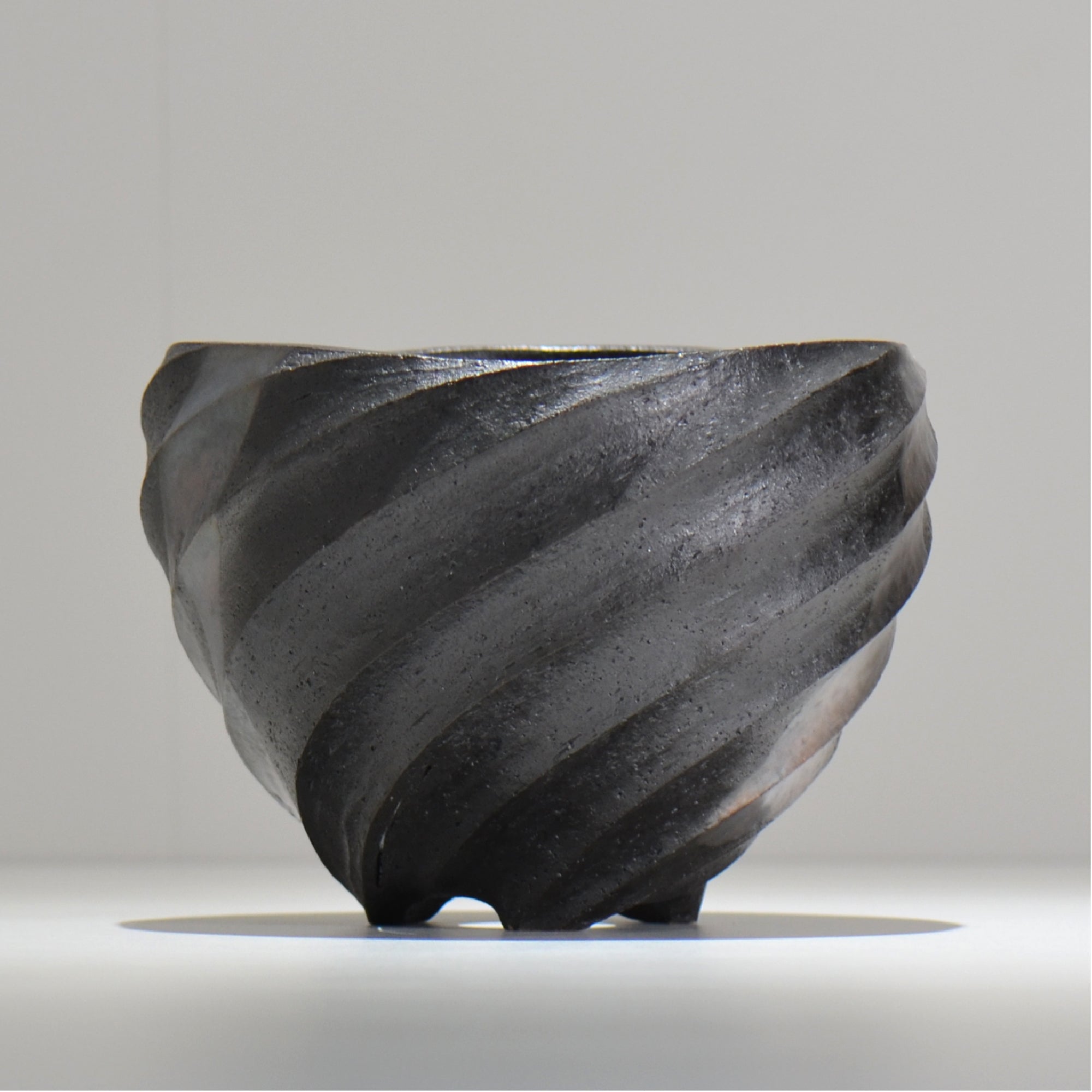 沖誠 / SPIIRAL_SILVER_18 / 約φ18.1cm  / 植木鉢