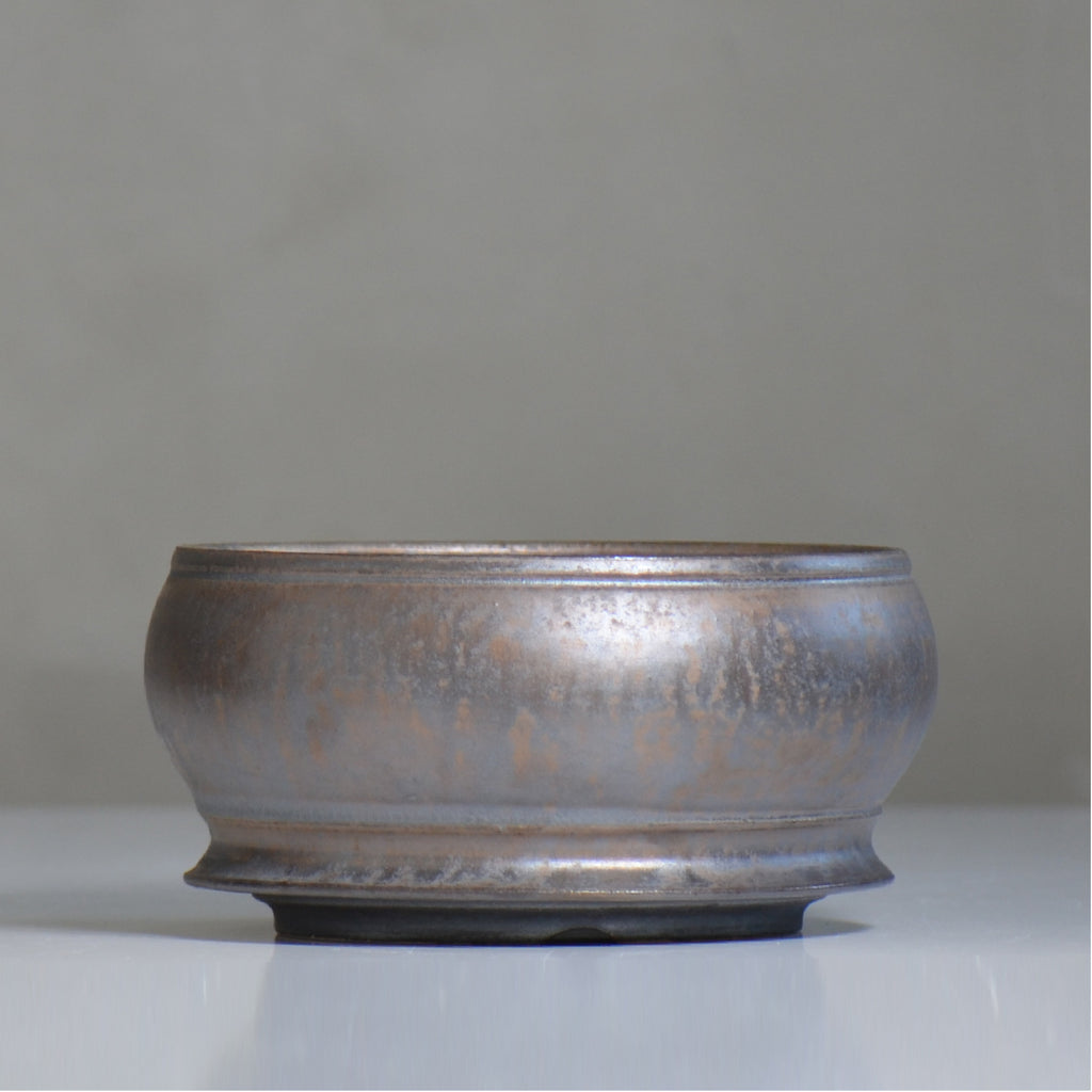 subamenotsu工房 / BRONZE / ss_09_l / 約 φ16.2cm / 植木鉢
