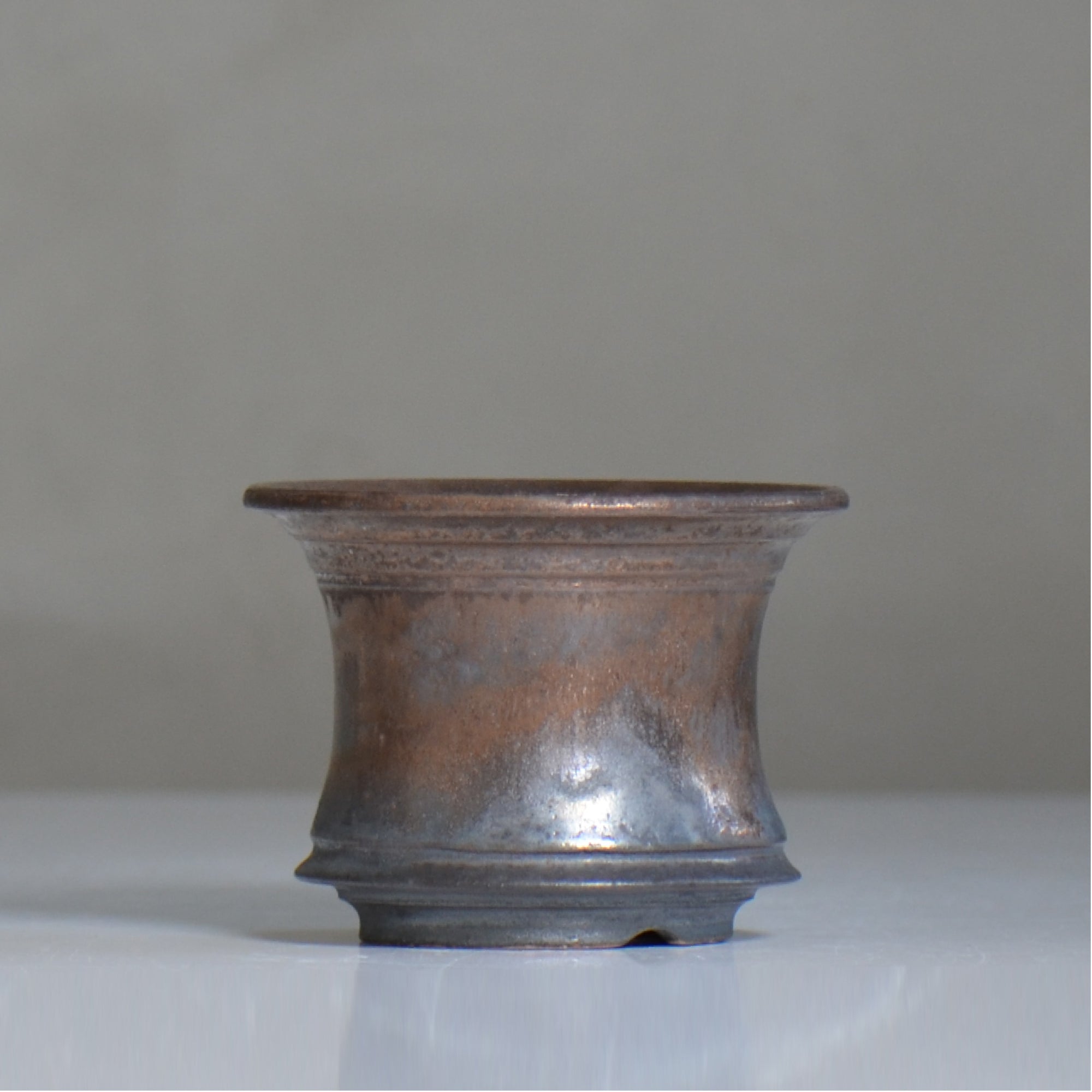 subamenotsu工房 / BRONZE / ss_13_s / 約 φ10.5cm / 植木鉢