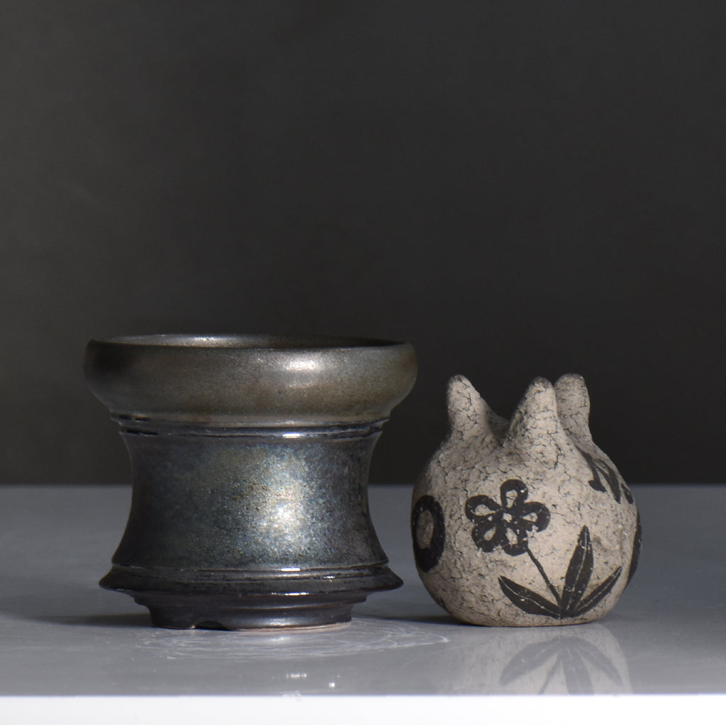 subamenotsu工房 / DEIKOU -泥光- / ss_dk07_s / 約 φ11cm / 植木鉢
