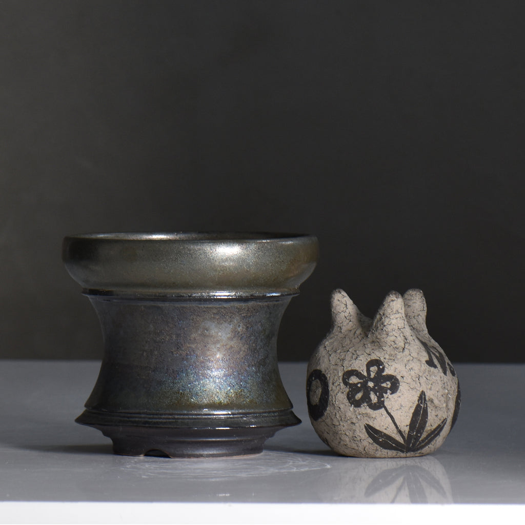 subamenotsu工房 / DEIKOU -泥光- / ss_dk11_m / 約 φ12.5cm / 植木鉢