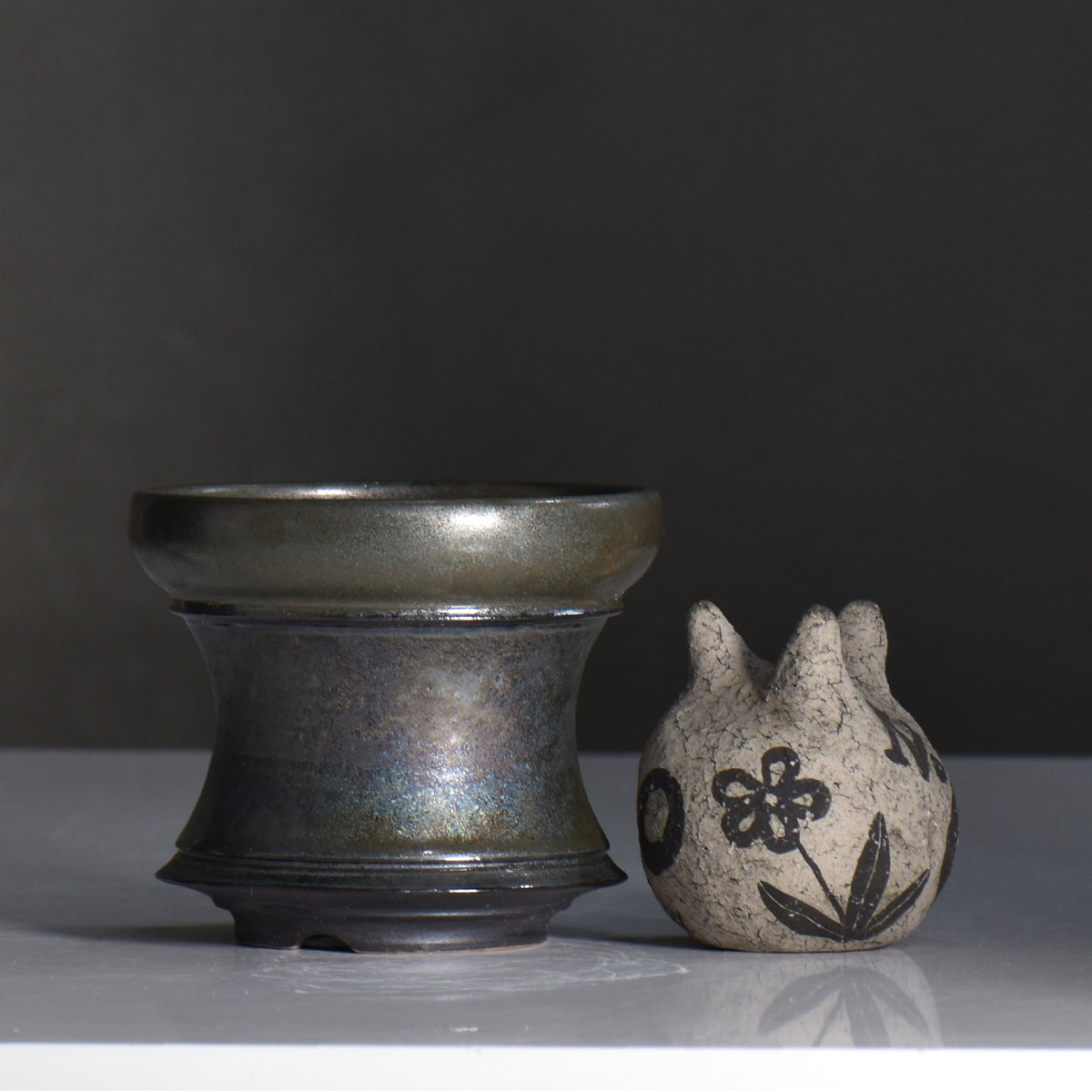 subamenotsu工房 / DEIKOU -泥光- / ss_dk11_m / 約 φ12.5cm / 植木鉢