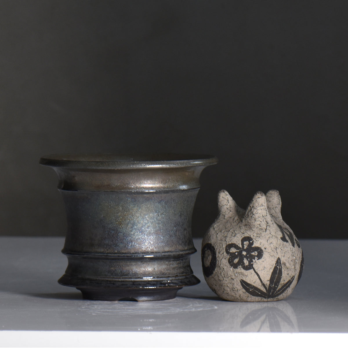 subamenotsu工房 / DEIKOU -泥光- / ss_dk12_m / 約 φ13.3cm / 植木鉢