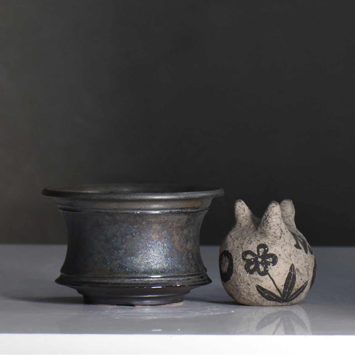 subamenotsu工房 / DEIKOU -泥光- / ss_dk13_m / 約 φ14.5cm / 植木鉢