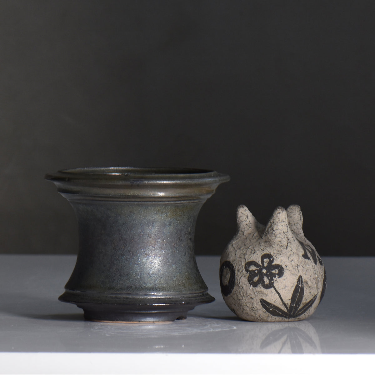 subamenotsu工房 / DEIKOU -泥光- / ss_dk14_m / 約 φ13.5cm / 植木鉢