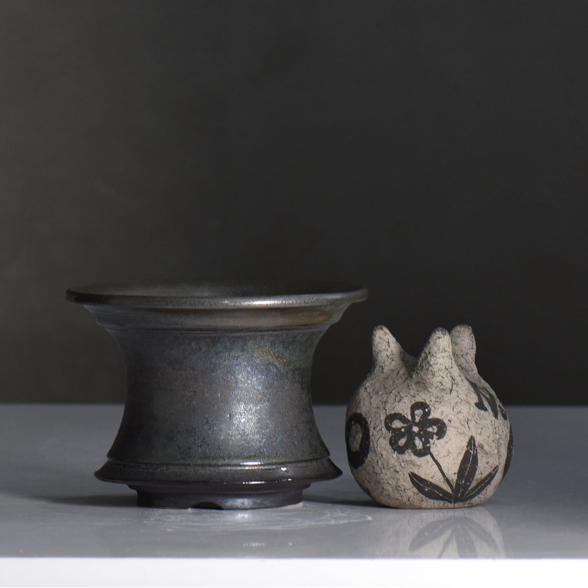 subamenotsu工房 / DEIKOU -泥光- / ss_dk15_m / 約 φ13.8cm / 植木鉢