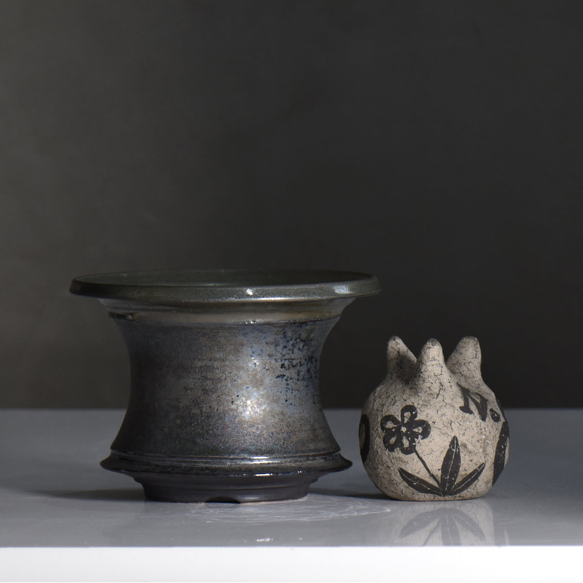 subamenotsu工房 / DEIKOU -泥光- / ss_dk19_l / 約 φ15.8cm / 植木鉢