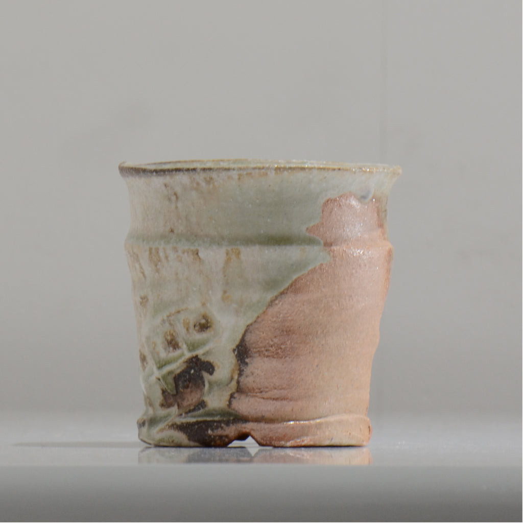 須釜 優子 / 伊賀貝鉢 / Su08 / 約φ10.1cm / 植木鉢