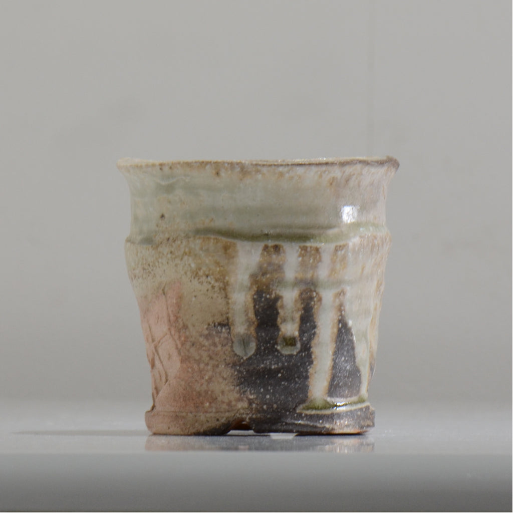 須釜 優子 / 伊賀貝鉢 / Su08 / 約φ10.1cm / 植木鉢