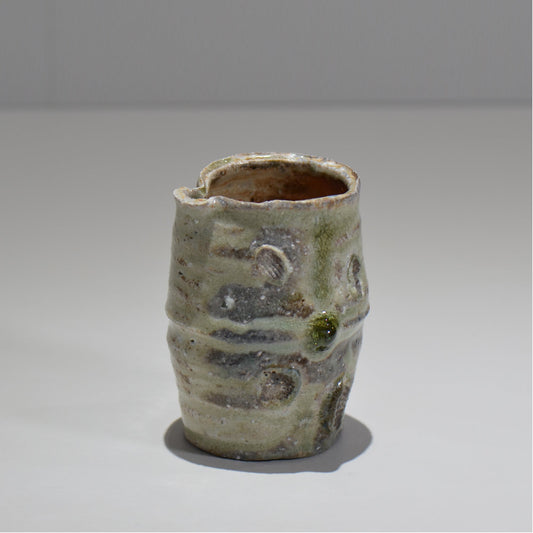 須釜 優子 / 伊賀貝目筒片口酒器/ sy_02