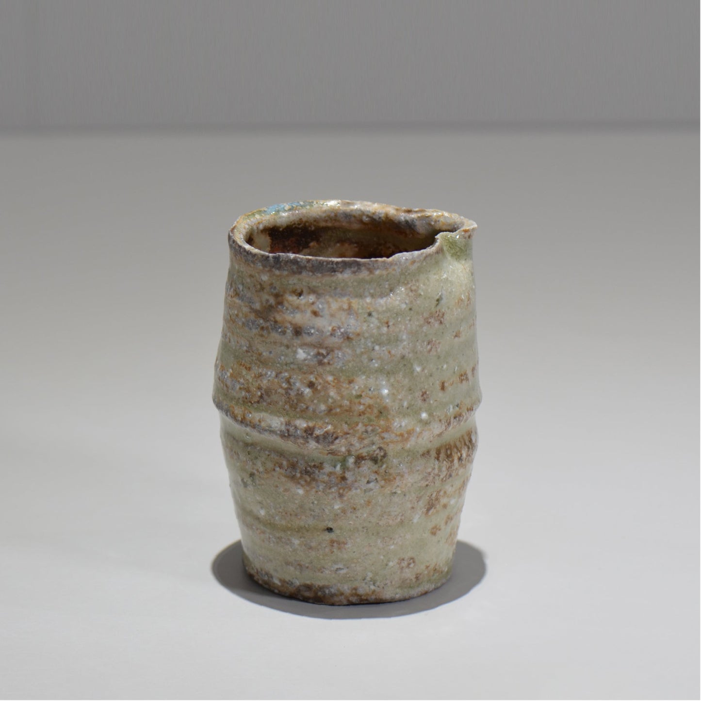 須釜 優子 / 伊賀貝目筒片口酒器/ sy_02