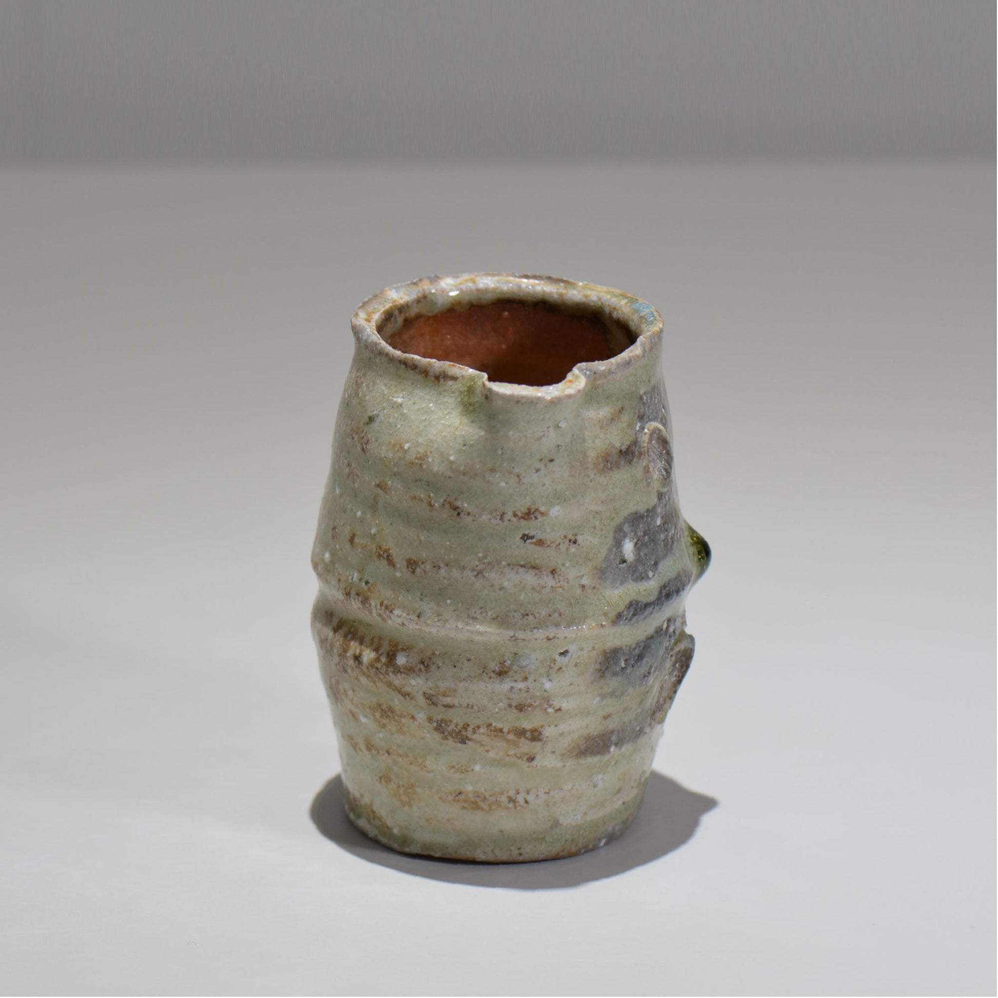 須釜 優子 / 伊賀貝目筒片口酒器/ sy_02