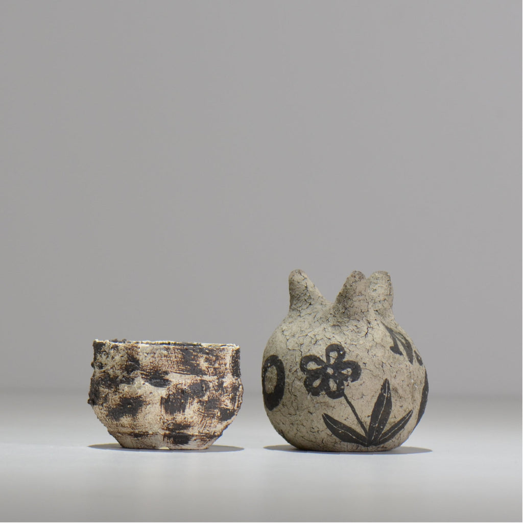 照鉢-terrace cotta- / ALBION / tc_5_xs / 約6.5cm × 植木鉢