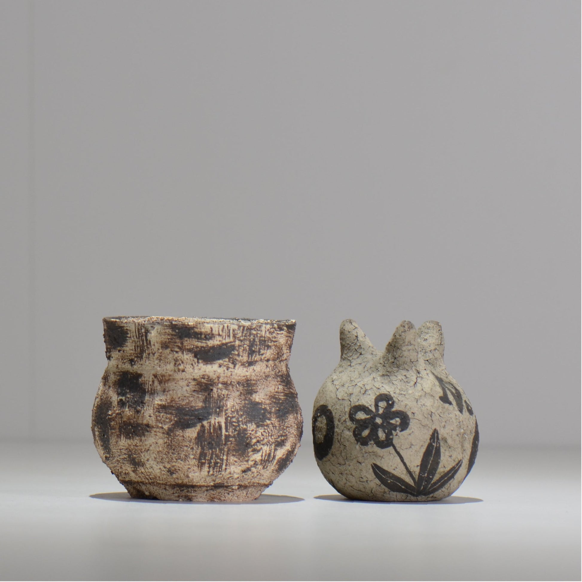 照鉢-terrace cotta- / ALBION / tc_6_xs / 約8.7cm × 植木鉢