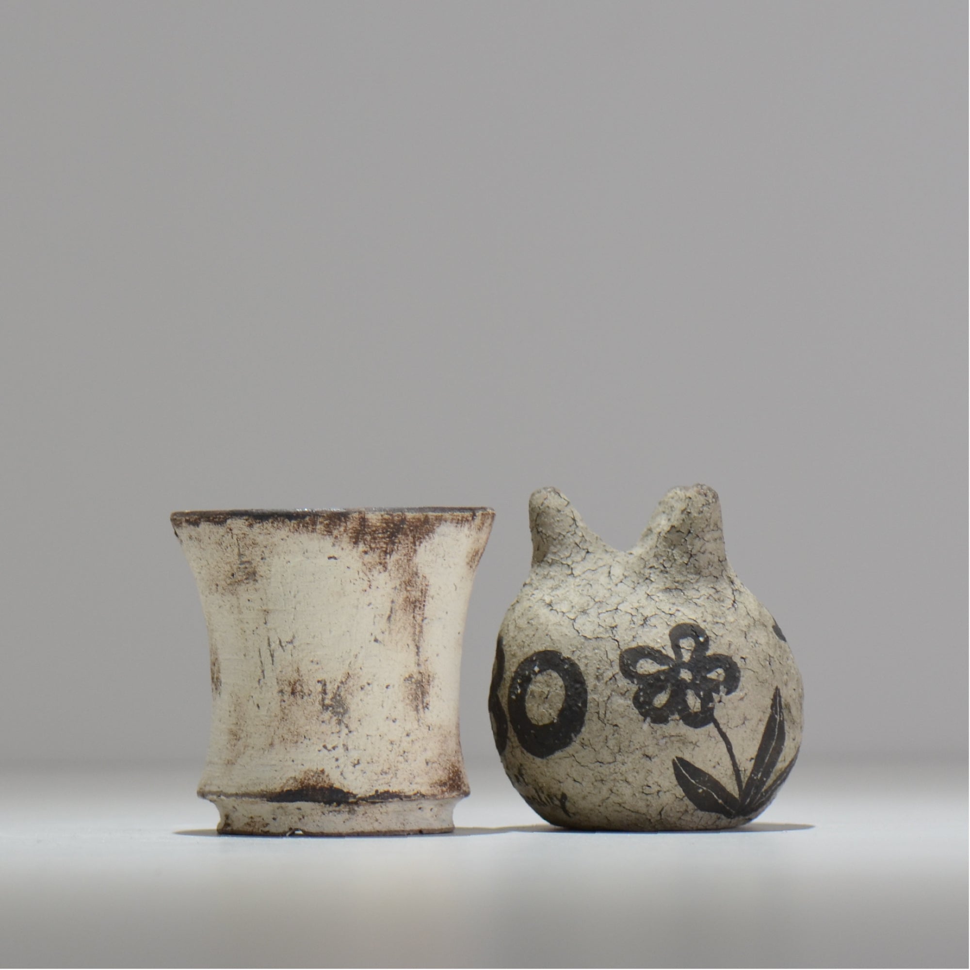 照鉢-terrace cotta- / ALBION  パチ / tc3_al04_xs / 約7.7cm × 植木鉢