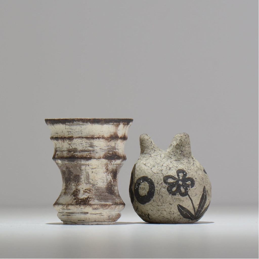 照鉢-terrace cotta- / ALBION / tc3_al05_xs / 約8cm × 植木鉢