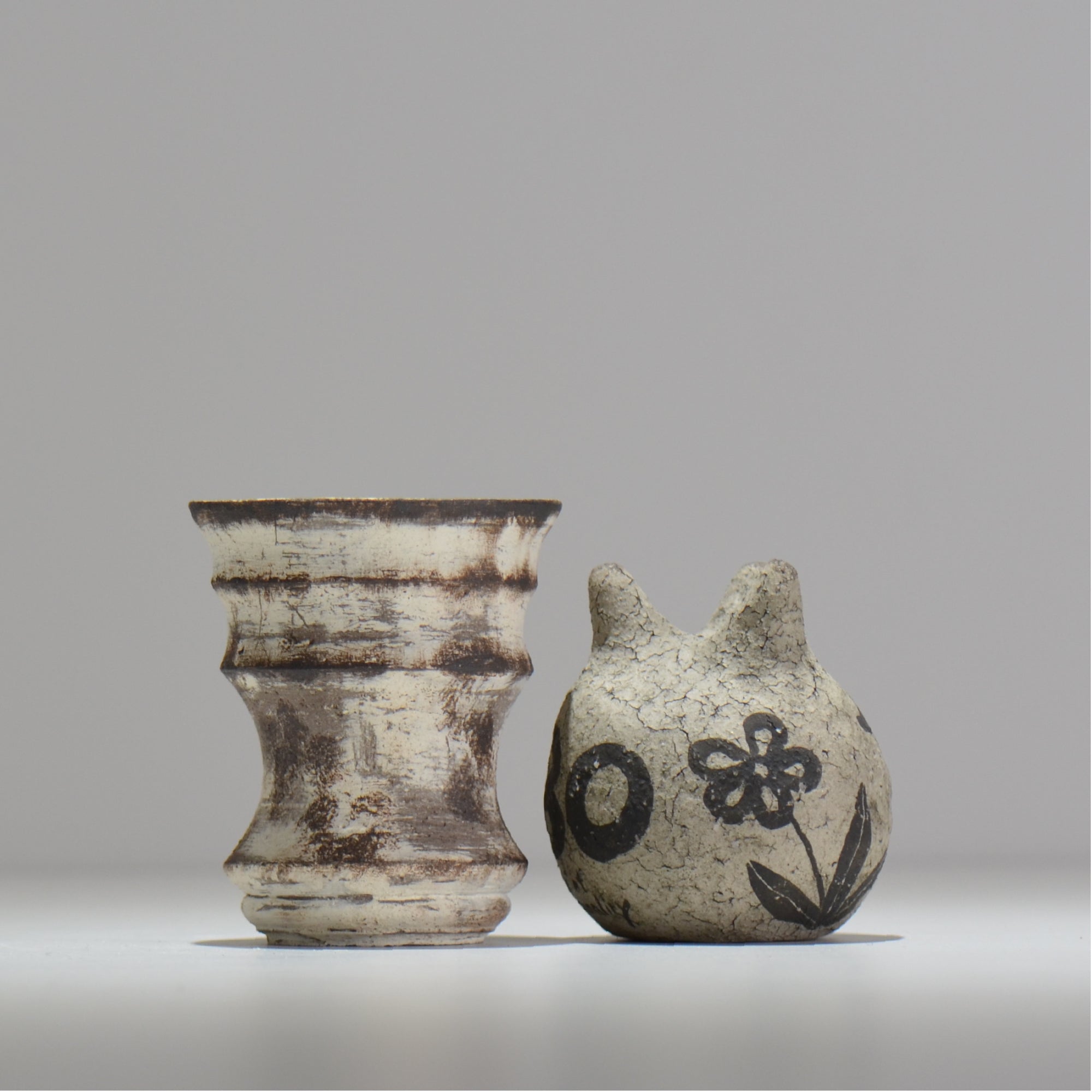 照鉢-terrace cotta- / ALBION / tc3_al05_xs / 約8cm × 植木鉢