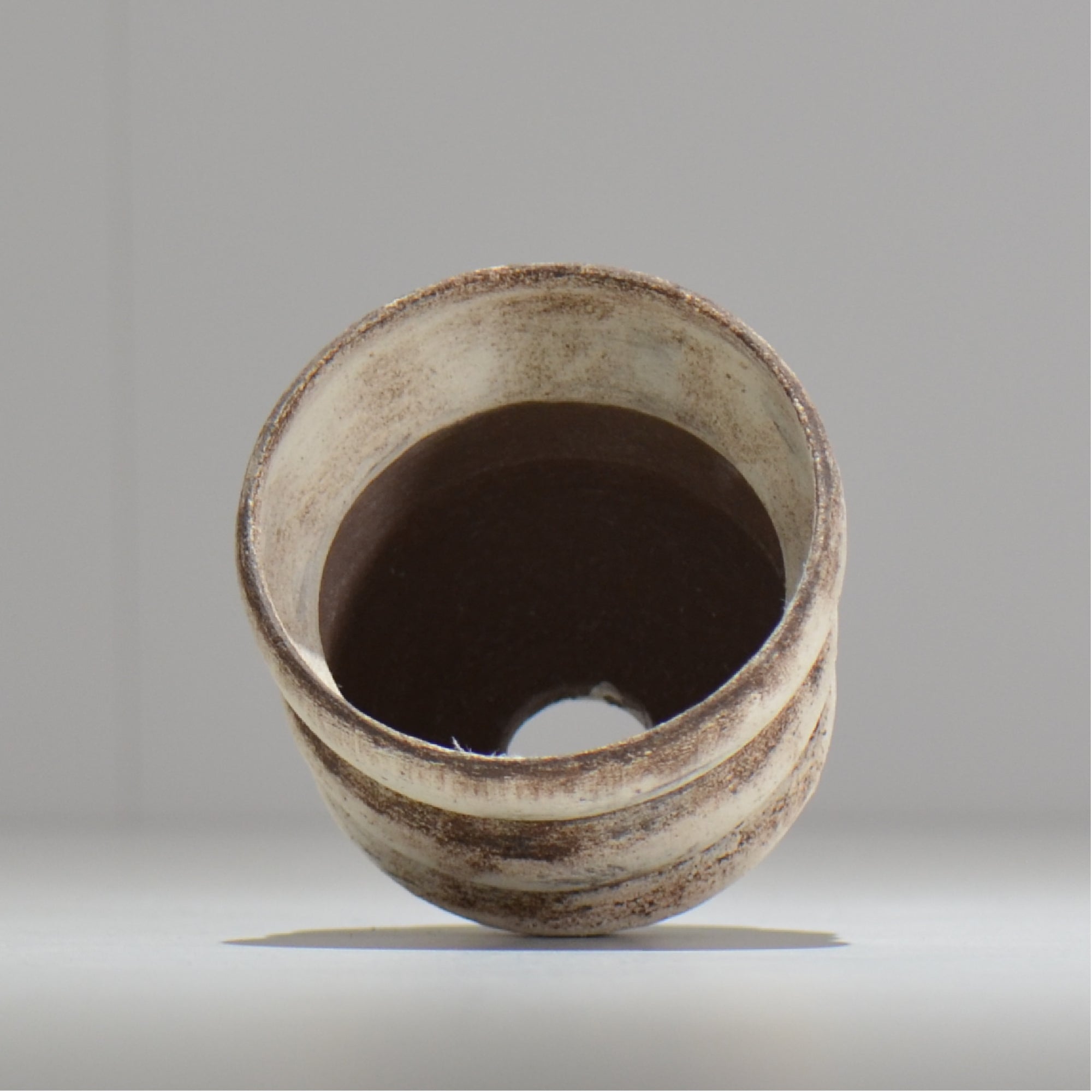 照鉢-terrace cotta- / ALBION / tc3_al06_xs / 約8cm × 植木鉢