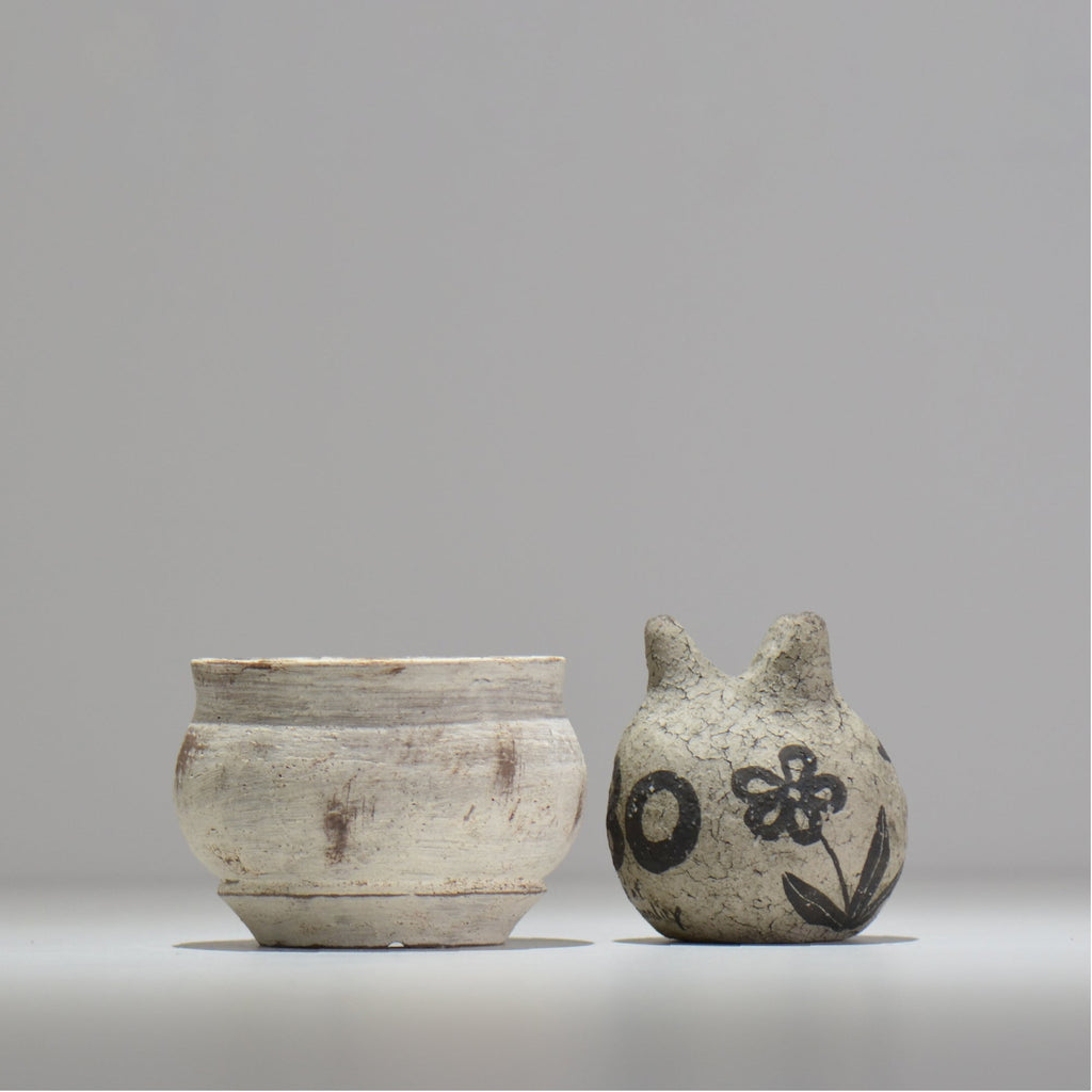 照鉢-terrace cotta- / ALBION / tc3_al07_s / 約9.5cm × 植木鉢