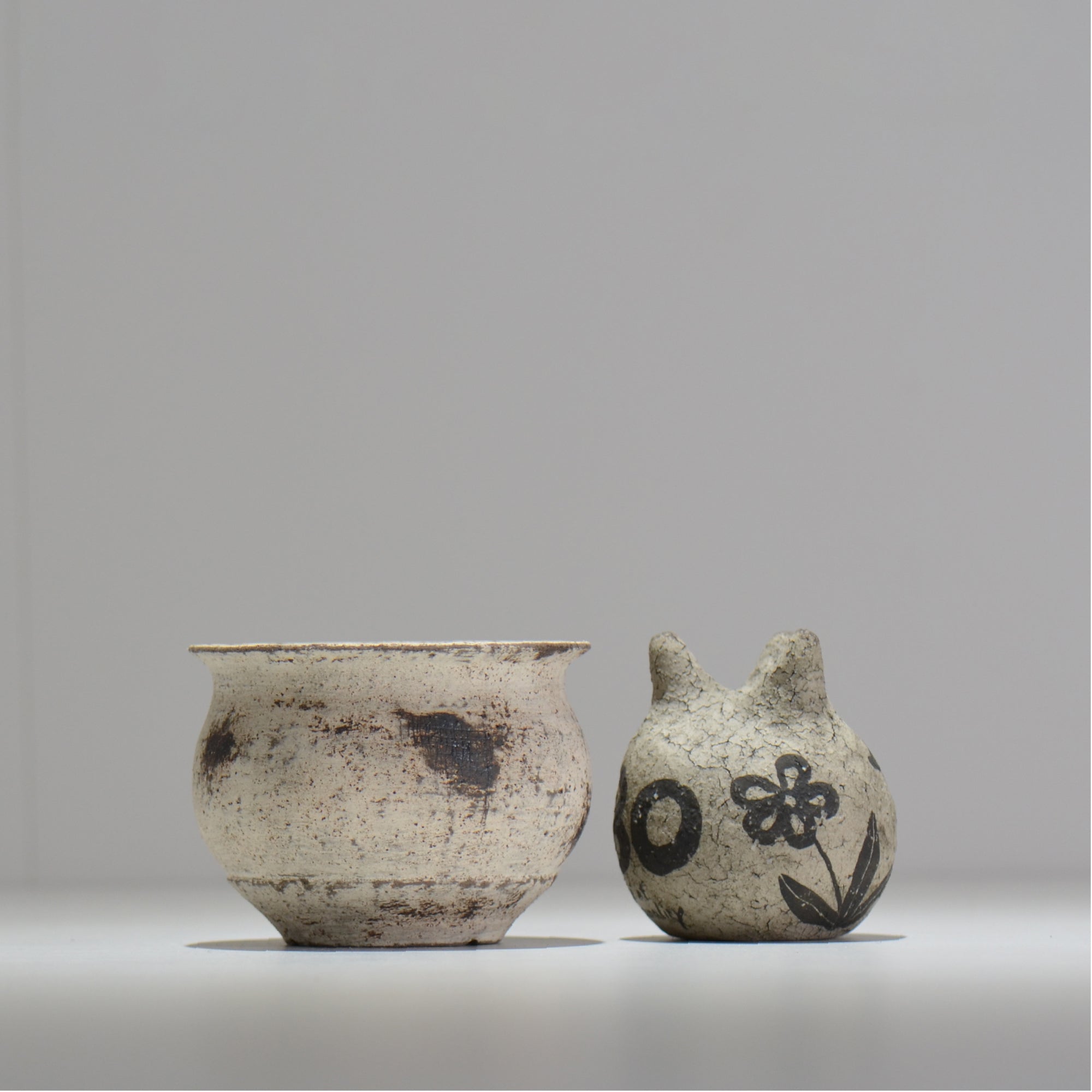 照鉢-terrace cotta- / ALBION / tc3_al08_s / 約10.7cm × 植木鉢